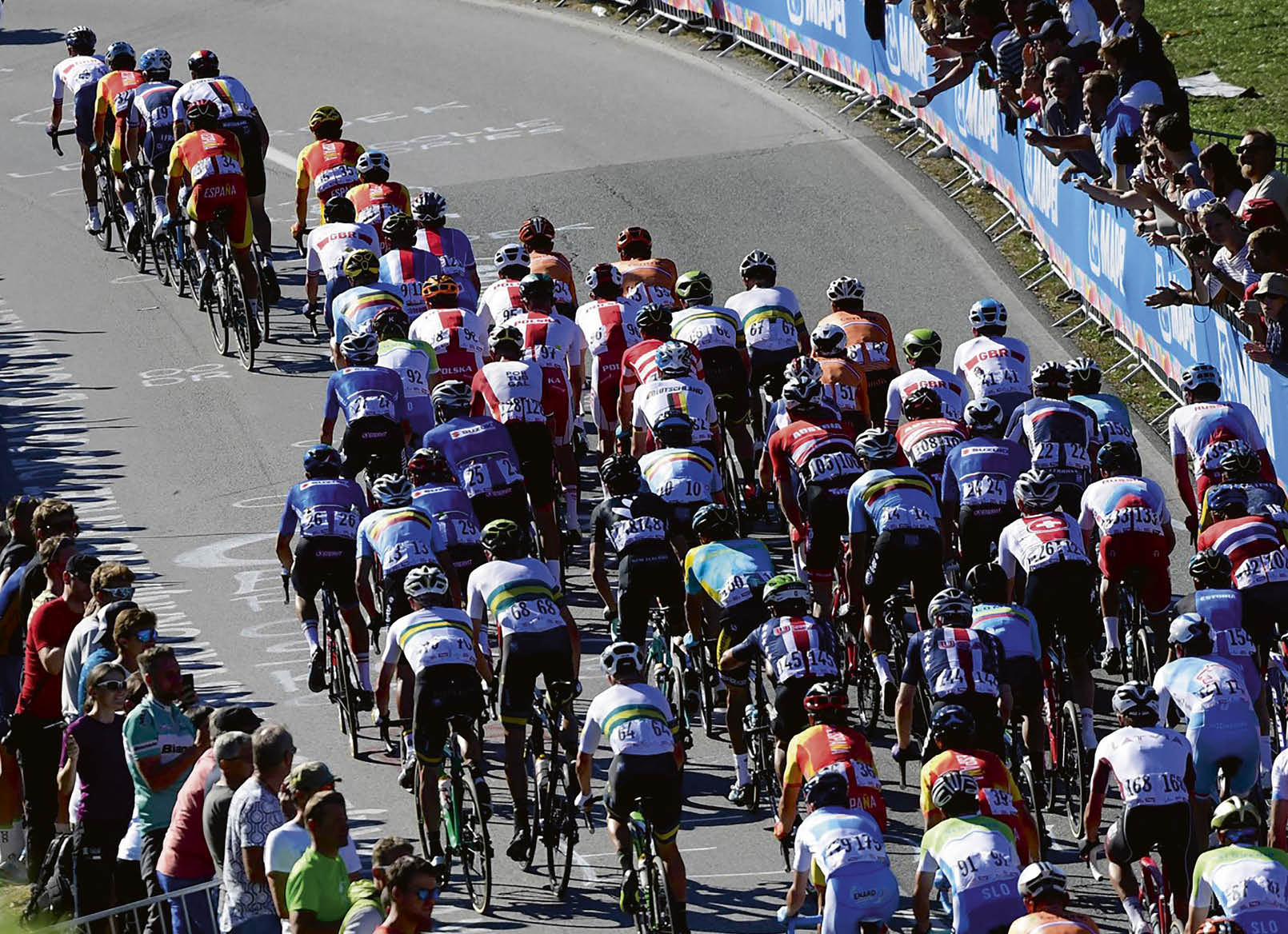 Innsbruck - Austria - wielrennen - cycling - cyclisme - radsport - illustration - scenery - carte postal scenic shot - postcard sfeerfoto - sfeer - illustratie pictured during the World Championships - roadrace elite men between Kufstein and Innsbruck (258,5 KM) - photo PdV/PN/Cor Vos © 2018